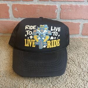 snackback ride to live motorcycle hat